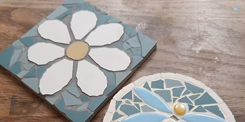 Intro to Mosaics - Make a pair of coasters