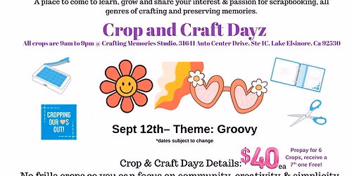 Groovy Crop & Craft-Scrapbooking\/Crafting