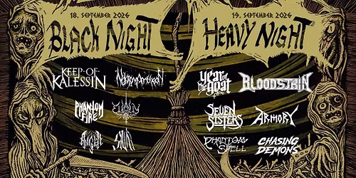 Black Nights & Heavy Nights 2026