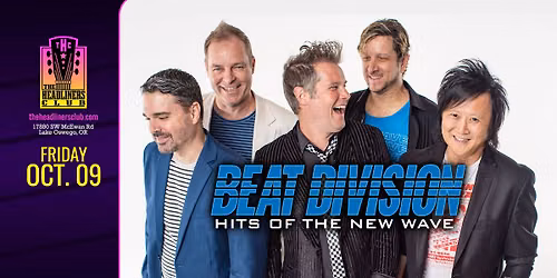 Beat Division [Hits of the New Wave] at The Headliners Club