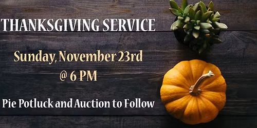 Thanksgiving Service