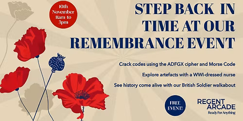 Step back in time at our Remembrance Event!