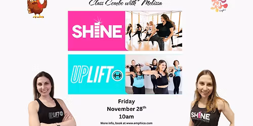 Thanksgiving Turkey Burn Combo Class with Melissa