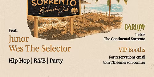 The Conti x The Emerson December 20th