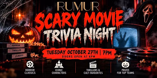 Rumur Presents: Scary Movie Trivia Night