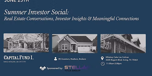 Summer Investor Social