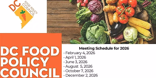 DC Food Policy Council October Meeting