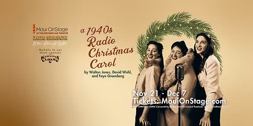 A 1940's Radio Christmas Carol