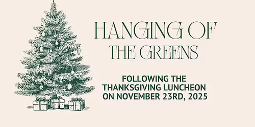 Hanging of the Greens