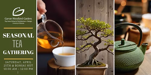 Spring Seasonal Tea Gathering in the Garden of the Pine Wind