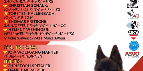 SV\u00d6 Bundessiegerzuchtschau 2026