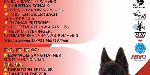 SV\u00d6 Bundessiegerzuchtschau 2026