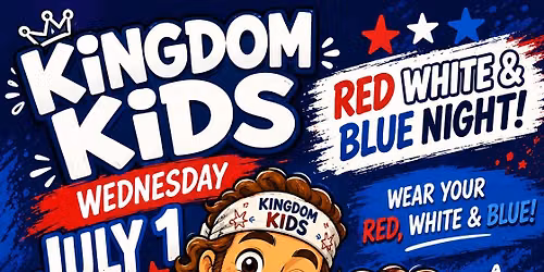 Kingdom Kids with Cookie l Red, White and Blue Night l 3:16 Challenge