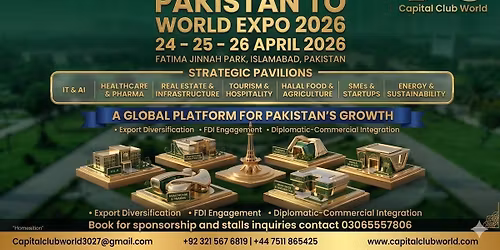 Pakistan To World Expo 2026