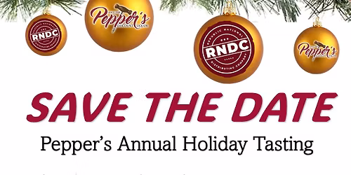 Pepper\u2019s Annual Tasting