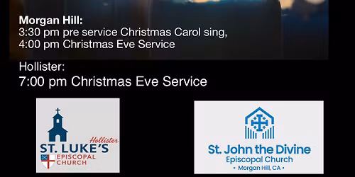 Lessons and Carols & Christmas Eve services