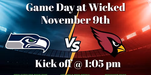 Seahawks vs Cardinals @ Wicked Teuton Brewery