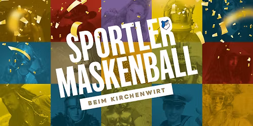 Sportler Maskenball