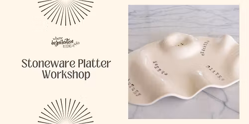 Stoneware Platter Workshop