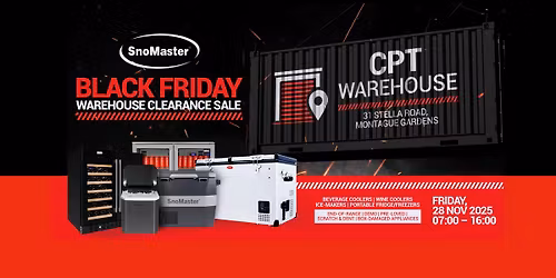 SnoMaster Cape Town Black Friday Warehouse Clearance Sale \ud83d\udca5