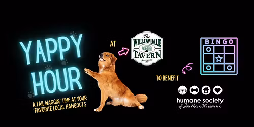 Yappy Hour - BINGO Sunday at Willowdale Tavern