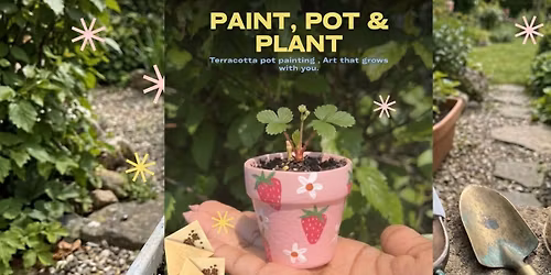 DIY Terracotta Pot Painting With Seeds to Plant