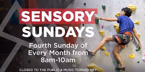 Sensory Sunday Rock Climbing