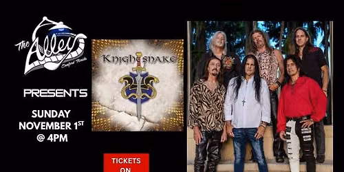 Knightsnake, A Tribute to Whitesnake | Live Music at The Alley - Sanford | Tickets on Sale Now!