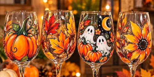 Paint Two Wineglasses with U Paint & Party!