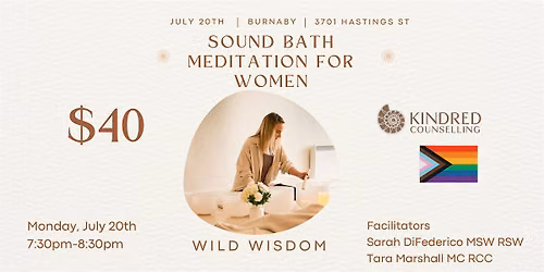 Sound Bath Meditation for Women