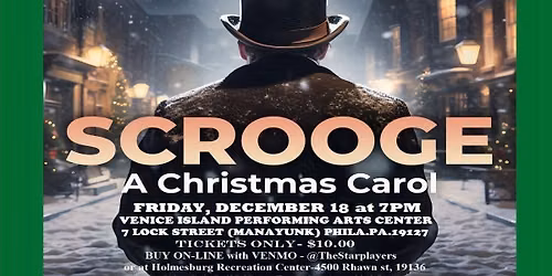 STAR PLAYERS- " SCROOGE-A CHRISTMAS CAROL"
