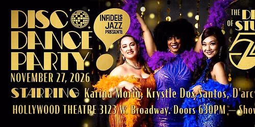 Infidels Jazz Presents: The Divas of Studio 54 at the Hollywood Theatre