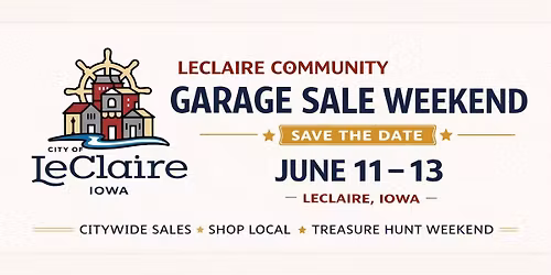 LeClaire City Wide Garage Sale Weekend