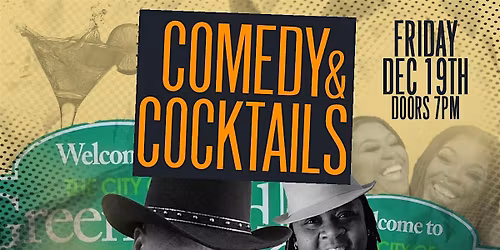 COMEDY & COCKTAILS - HOLIDAY EDITION with GRAVEDIGGER & AN-G!