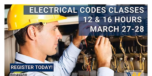Electrical Codes Class (12 or 16 Hours)