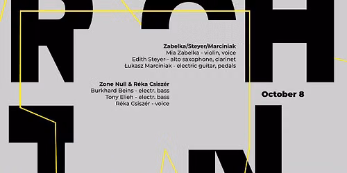 Zabelka\u2013Steyer\u2013Marciniak \/\/ Zone Null & R\u00e9ka Csisz\u00e9r