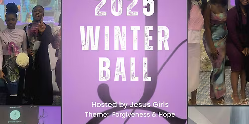 Jesus Girl Ball: Forgiveness & Hope