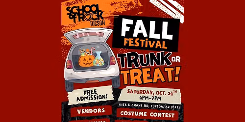 Fall Festival & Trunk or Treat!