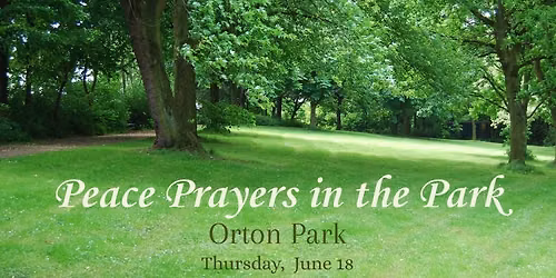 Peace Prayers in the Park