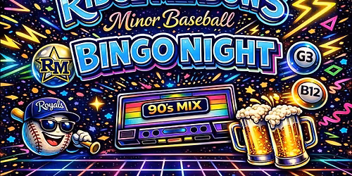 Back to the 90's Bingo Night