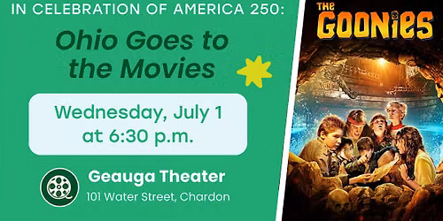 Ohio Goes to the Movies: The Goonies