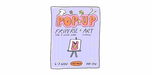 Pop-Up Friperie + Art