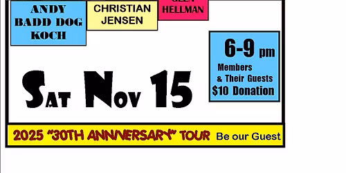 Badd Dog Blues, Port Townsend Legion Hall, 6pm