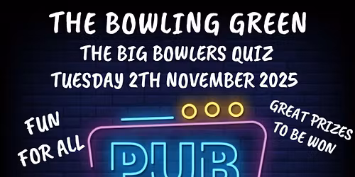 The Big Bowlers Quiz Night 