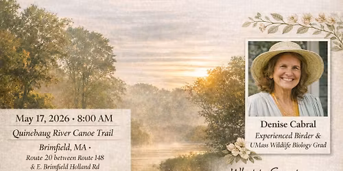Garden Stroll Experience Series: Morning Bird Walk along the Quinebaug