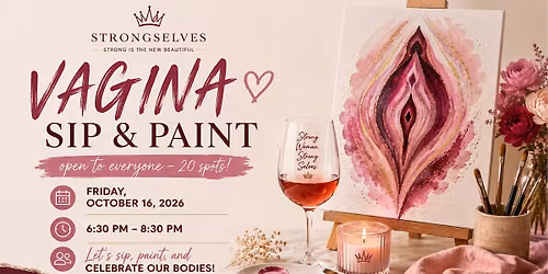 Vagina Sip & Paint Party for Women