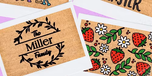 Doormat Painting Class @ White Box Studio