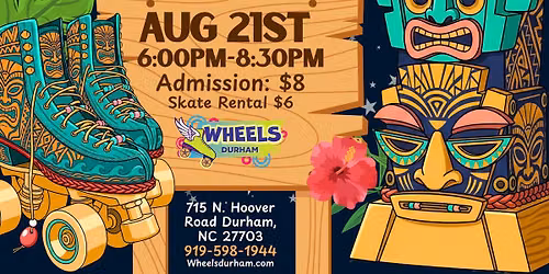 \ud83c\udf3a\ud83c\udf34 End of Summer Luau Skate Party! \ud83d\udefc\u2600\ufe0f