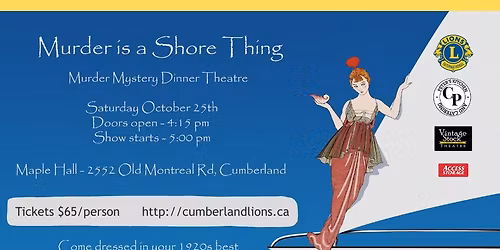 Murder is a Shore Thing - Murder Mystery Dinner Theatre