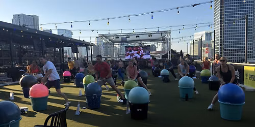 Sunset Drum Rooftop Fitness Summer Series
